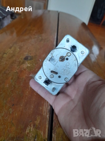 Стар автомобилен часовник Volvo,Moto Meter, снимка 4 - Други ценни предмети - 53963857