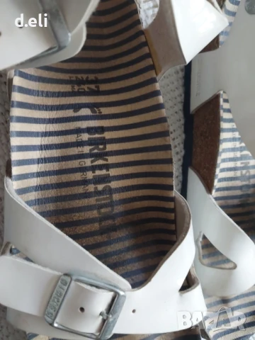 BIRKENSTOCK Size 35 и 37 Кожени чехли и сандали, снимка 4 - Чехли - 33839120