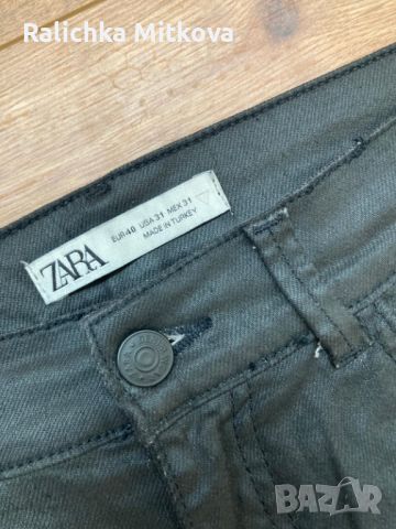 Мъжки карго дънки ZARA, снимка 3 - Панталони - 45795548