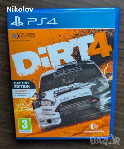Dirt 4 PS4 (Съвместима с PS5), снимка 2 - Игри за PlayStation - 53617618