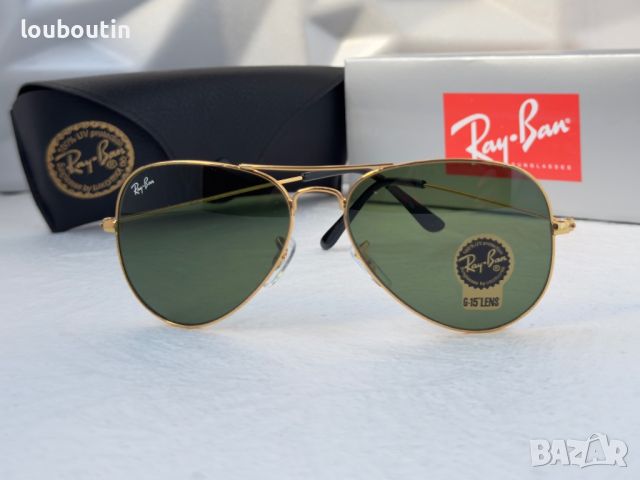 Ray-Ban RB3025 висок клас унисекс слънчеви очила Рей-Бан дамски мъжки минерално стъкло, снимка 7 - Слънчеви и диоптрични очила - 45294475