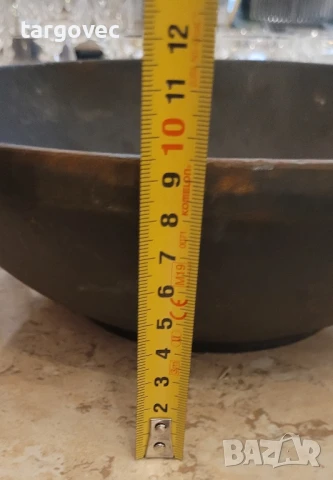 масивна чугунена тенджера съд за готвене в сач, снимка 2 - Съдове за готвене - 51072005