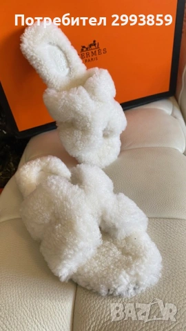 чехли ЕРМЕС*HERMES ORAN 100% WOOL, снимка 14 - Чехли - 53644200