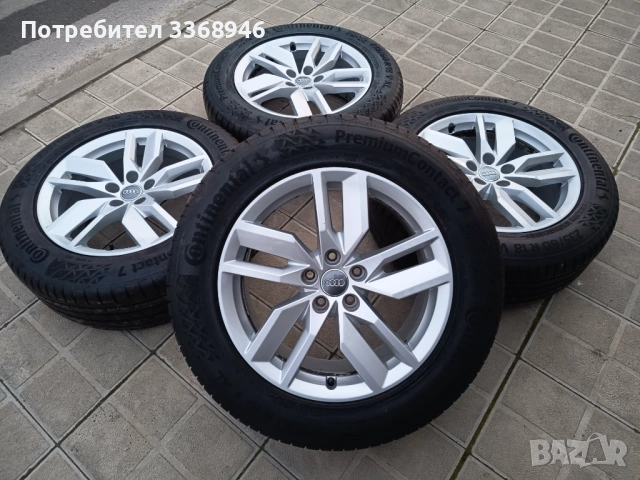 Джанти Audi ОРИГИНАЛНИ 18" 5x112 с гуми 235/60/18