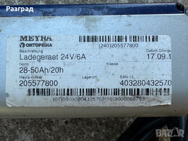 Електрическа инвалидна количка MEYRA ORTOPEDIA Cityliner 412, снимка 10 - Инвалидни колички - 51364235