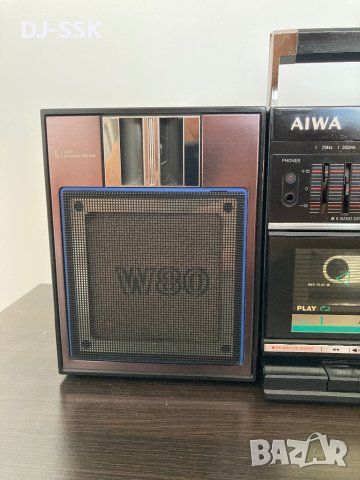 AIWA CA-W80 VINTAGE RETRO BOOMBOX Ghetto Blaster радио касетофон, снимка 13 - Радиокасетофони, транзистори - 46211731