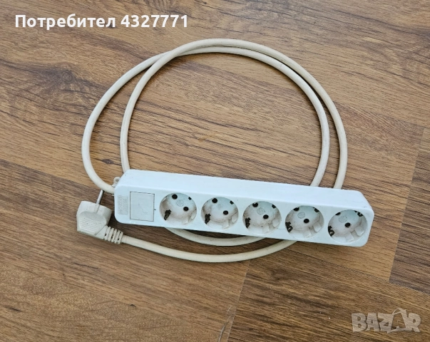Кабел удължител 5м, разклонител 7м, 3м, 2м, двоен троен петорен, цена за всеки, снимка 5 - Други стоки за дома - 52516531