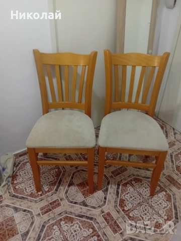 Дървени столове , снимка 4 - Столове - 53810225