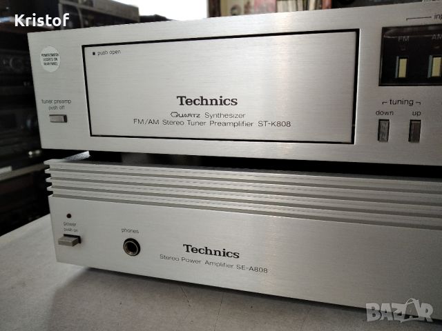 Technics Pre.Amp.ST-K808 /Power amp .SE-A808, снимка 2 - Ресийвъри, усилватели, смесителни пултове - 45118073
