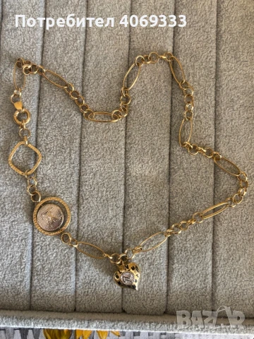 Ново дамско колие с висулка 13.34гр 14к, снимка 6 - Колиета, медальони, синджири - 50998386