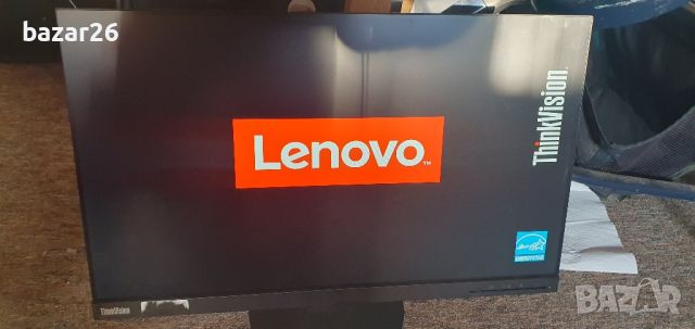 Монитор Lenovo ThinkVision X24-20 60,5 см (23.8") 1920 x 1080 пиксела Full HD LED Черен, снимка 5 - За дома - 46503899