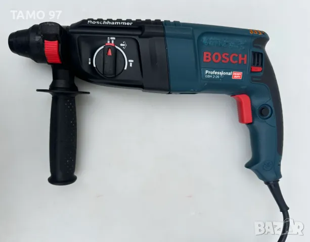 BOSCH GBH 2-26 - Професионален перфоратор 830W 2.7J, снимка 3 - Други инструменти - 49048586