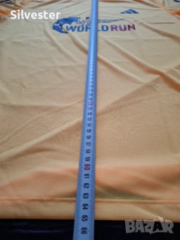 World Run Мъжка тениска АДИДАС / Adidas, Чисто нова, Размер M, L, снимка 10 - Спортни дрехи, екипи - 50757070