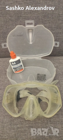 Маска за гмуркане Atomic Aquatics Frameless Ultraclear , снимка 6 - Водни спортове - 53844795