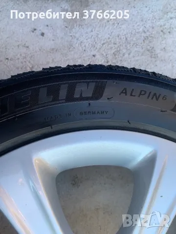 17ки джанти за BMW 5x120 със зимни гуми Michelin Alpin 6, снимка 7 - Гуми и джанти - 48824190