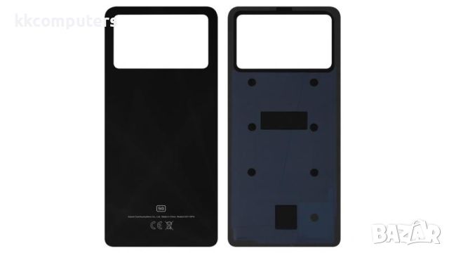 Капак батерия за Xiaomi Poco X4 Pro / Черен / Баркод : 350745, снимка 1 - Резервни части за телефони - 46453132