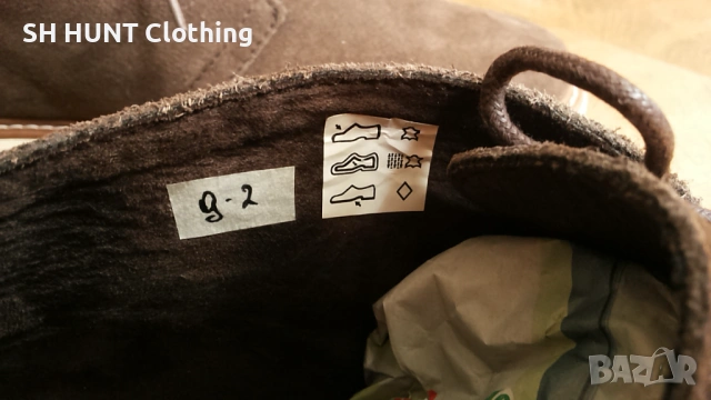 TCHIBO CERTIFIED MERCHANDISE Leather Shoes размер EUR 43 / UK9 естествена кожа 9-2-S, снимка 4 - Ежедневни обувки - 53115451