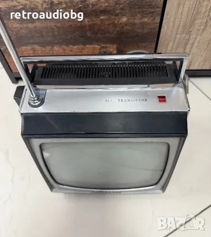 💥Колекционерски портативен телевизор NATIONAL TR-912 - 8 инча - 1970 г. - Made in Japan💥, снимка 4 - Телевизори - 50250543