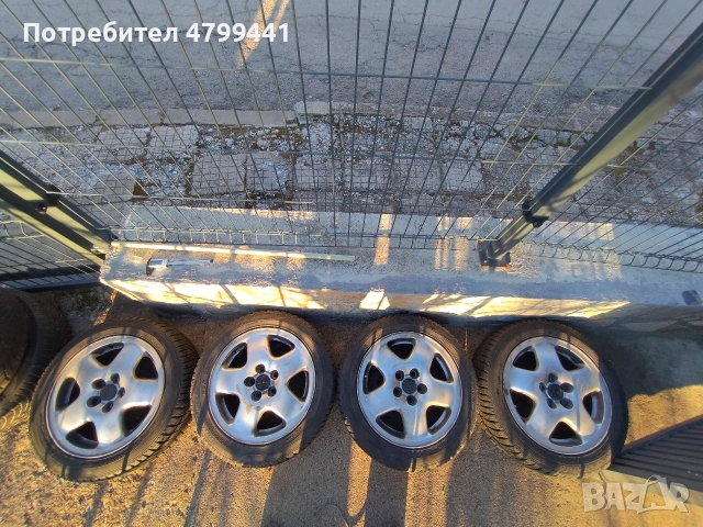 Джанти VW 5X100 15" с зимни гуми 195/50/15