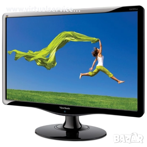 LCD 16:9 монитор ViewSonic 19" перфектен
