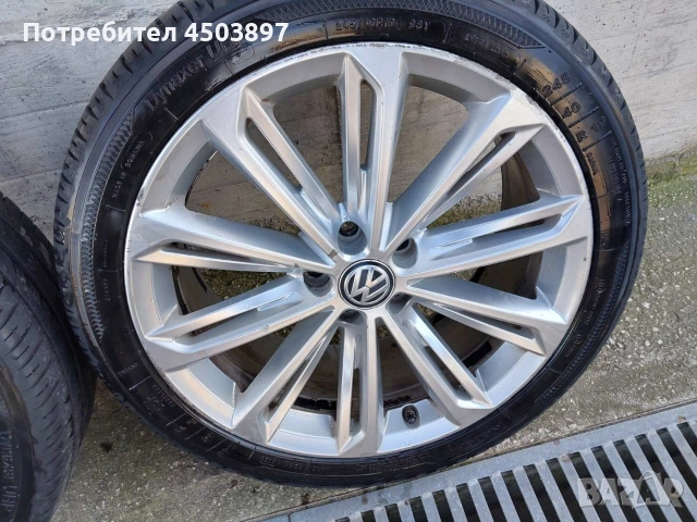 Продавам Джанти с гуми Пасат 8 19инч