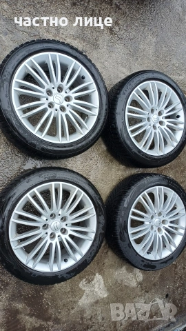 Джанти 17",5х108 Пежо,Форд,Волво с хубави зимни гуми