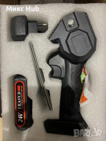 Резачка за клони 15 см с батерия и зарядно, снимка 3 - Други инструменти - 53526332