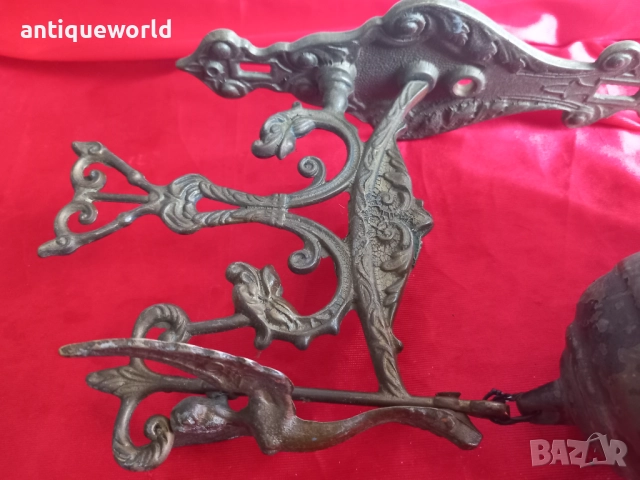 Стара Бронзова Камбана за Порта, Врата, снимка 4 - Антикварни и старинни предмети - 52845898