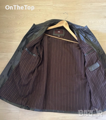 Мъжко кожено яке TCM, снимка 3 - Якета - 53737905