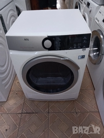 Сушилня с термопомпа АЕГ Aeg Series 8000 A+++ 9кг 2 години гаранция!