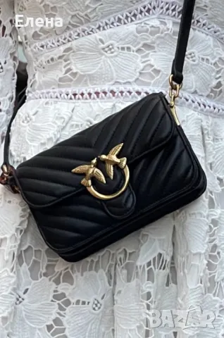 Оригинална чанта Pinko, снимка 5 - Чанти - 50084723