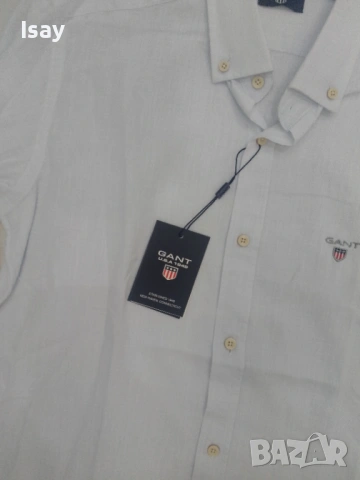 Мъжка риза GANT, снимка 3 - Ризи - 53919145