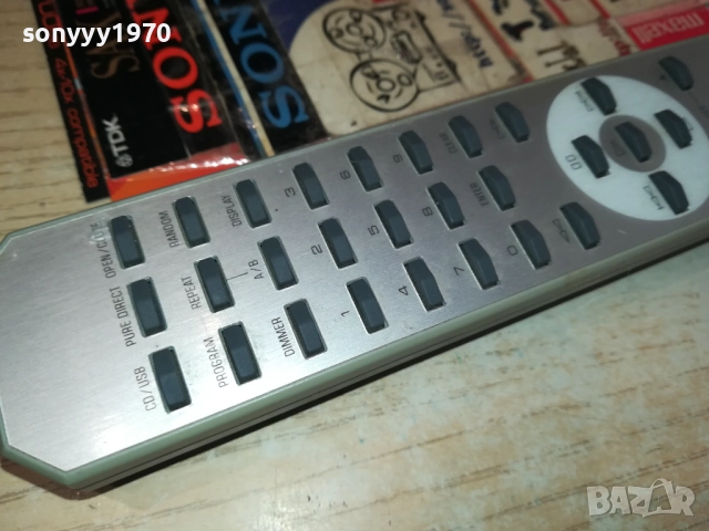 заявено-YAMAHA CDX8 WR96080 CD/USB REMOTE CONTROL-ВНОС SWISS 2110251542, снимка 16 - Ресийвъри, усилватели, смесителни пултове - 52132204