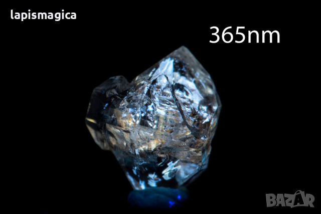 Петролен кварц кристал 3.1ct флуоресцентен #12, снимка 1 - Други ценни предмети - 46563828