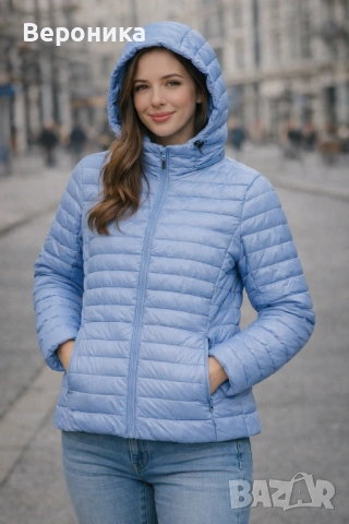 Пролетно яке - синьо