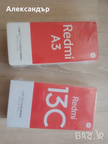 нови Смарт телефони  redmi 13 C /A3, снимка 2 - Телефони с две сим карти - 46292316