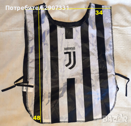 Тренировъчна жилетка на ФК Juventus. Официален продукт, снимка 2 - Фен артикули - 45040645