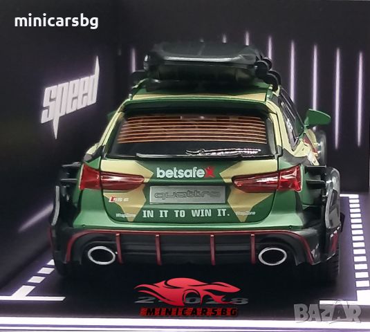 Метални колички: Audi RS6 Avant Gumball 3000, снимка 2 - Колекции - 45672003