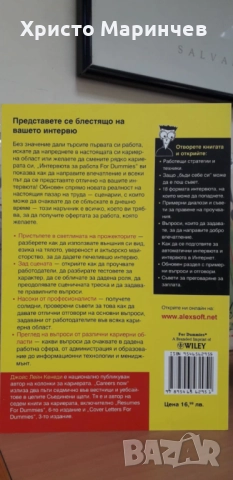 Интервюта за работа For Dummies, снимка 3 - Художествена литература - 52156876