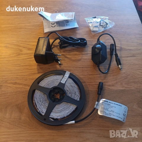 LED светлинна лента 10 м – топло бяла, димируема, IP20, снимка 7 - Лед осветление - 53163267