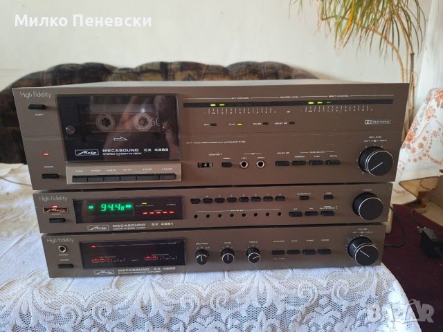 METZ MECA SOUND AX-4980 STEREO AMPLIFIER HIFI., снимка 2 - Ресийвъри, усилватели, смесителни пултове - 46276735