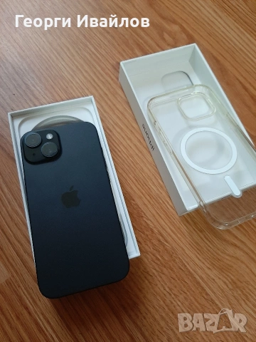 iPhone 15 – 98% Battery Health – Кутия и зарядно– Отлично състояние, снимка 2 - Apple iPhone - 53669655