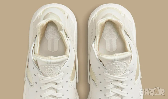 маратонки  Nike Air Huarache номер 39 - бяло / светлокафяв , снимка 6 - Маратонки - 50607777