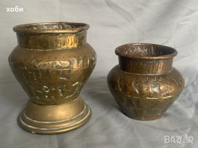 стари месингови съдове , снимка 1