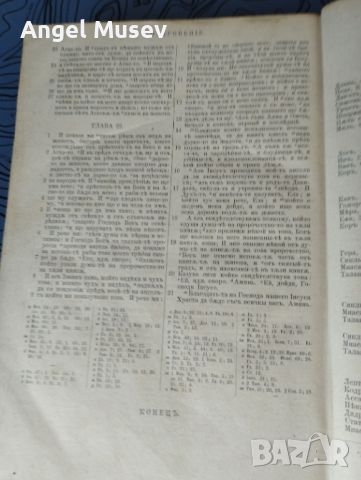 Библия от 1885 година, снимка 5 - Специализирана литература - 46182866