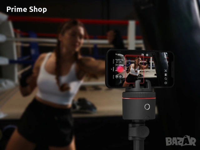 360° AI Стойка за Смартфон с Проследяване, Личен Оператор Pivo Pod Classic, снимка 11 - Чанти, стативи, аксесоари - 53434073
