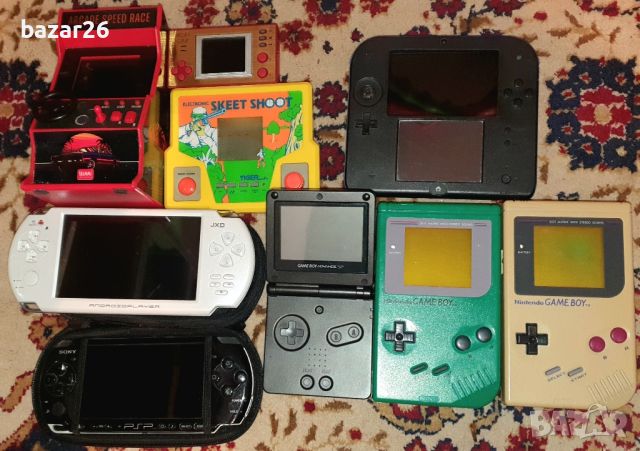 Nintendo gameboy dmg, advance sp,2dS , PlayStation portable PSP,Playstation 3 