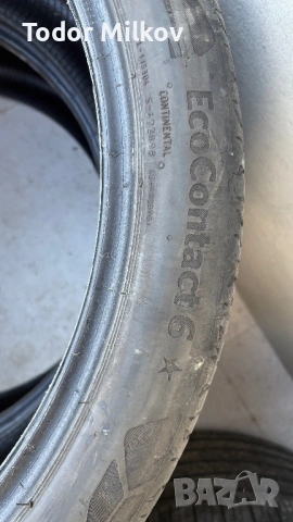 Continental EcoContact 6 2 бр. 275/35 R22 104Y XL 2 бр. 315/30 R22 107Y XL цена на бр. , снимка 6 - Гуми и джанти - 54154826