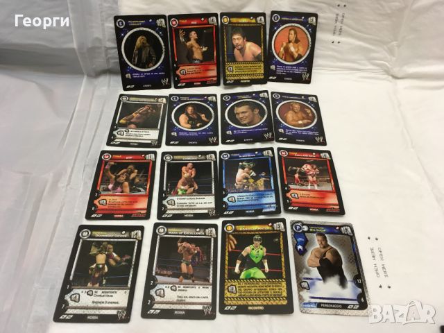 Пластмасови карти WW Smackdown и RAW (2004) от Италия., снимка 3 - Колекции - 46021899