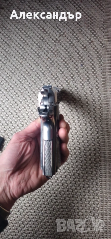 Colt 1911 A1 CO2 Хромиран и изцяло метален, снимка 5 - Въздушно оръжие - 53927797